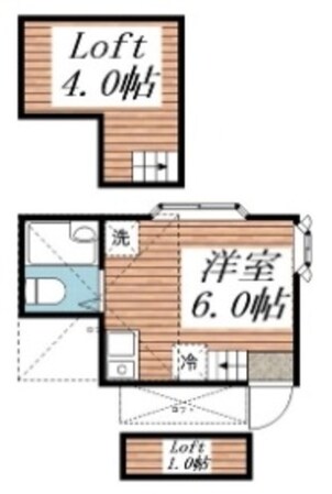 ヴィラ新中野の物件間取画像